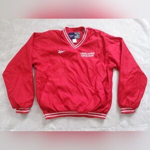 Vtg Cornell University Pullover Windbreaker Mens Medium Sports